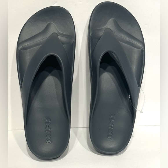 SKIMS Molded Sandal Flip Flop Platform Gunmetal Grey Women's Size 41/10, NWoT - Picture 4 of 16